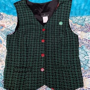 VINTAGE CAROLE LITTLE WOMENS VEST